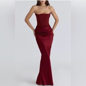 House of CB - Persephone Strapless Corset Gown